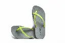Alpha Semelle Grise et Laniere Citron Vert